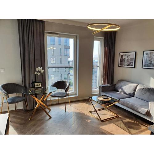 15 piętro SOKOLSKA 30 TOWERS apartments - NEW- LUX- PARKING- SAUNA- GYM- and GOOD VIEW from 15th floor
