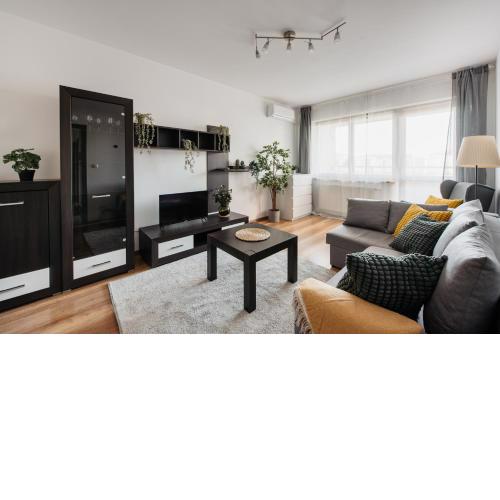 2-room Apartment with garage and Air Conditioning in the city center