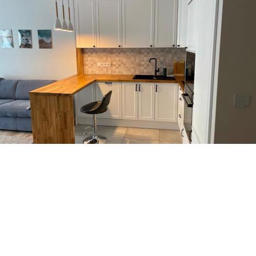 2-room on Wola, bright and cozy
