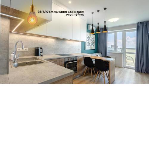 525 Cozy apartment in residential complex ''Beresteiskyi''