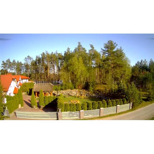 Agro Breza - dom z kominkiem 20 metrow od jeziora- sauna ogrodowa