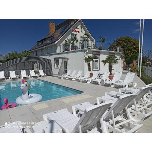 AL Mare-Villa z Basenem i klimatyzacją w CENIE POBYTU
