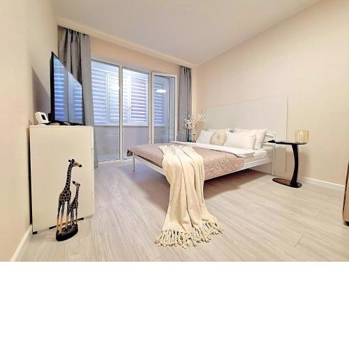 Белосніжне ліжечко. Мережа Alex Apartments. Безконтакнте заселення цілодобово