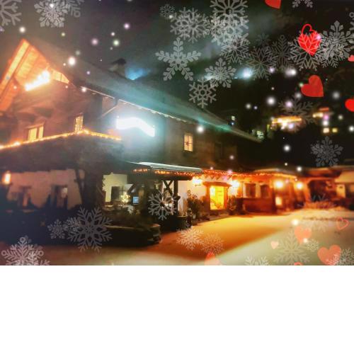 Almhütte zwei Welten
