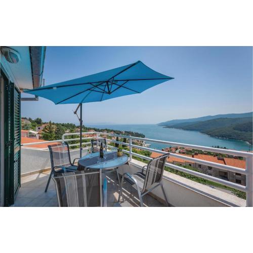 Amazing Apartment In Rabac With Kitchen