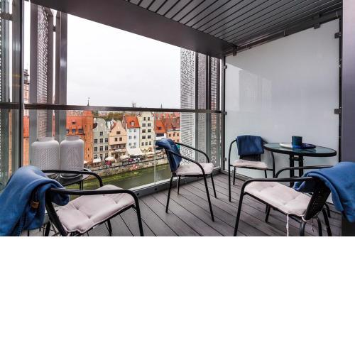 Apart ,,Centrum Stare Miasto ,, Widok na Motławę