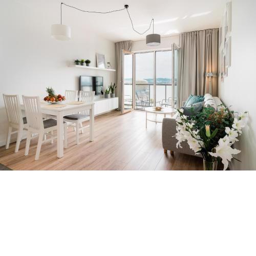 Apartament 12 piętro z widokiem na Gdansk