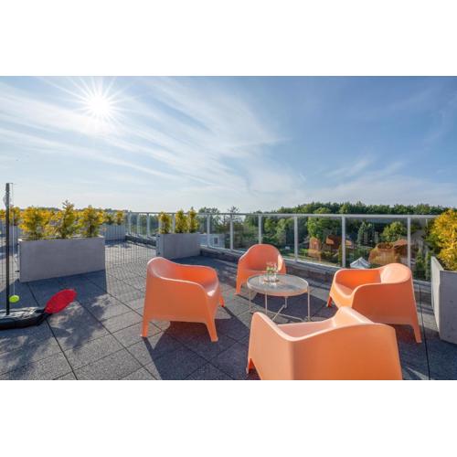 Apartament 3MOLA Ku Morzu - Basen, Balkon oraz Prywatny Taras na dachu, Free Parking, 150 metrów do Morza