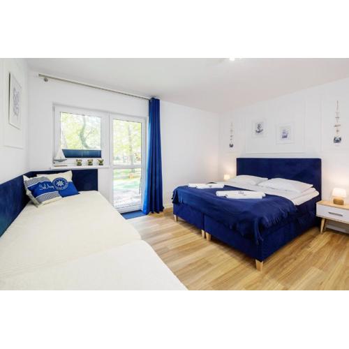 APARTAMENT 4B BLUE MARINE Poddąbie Basen Odkryty Brodziki Plac Zabaw