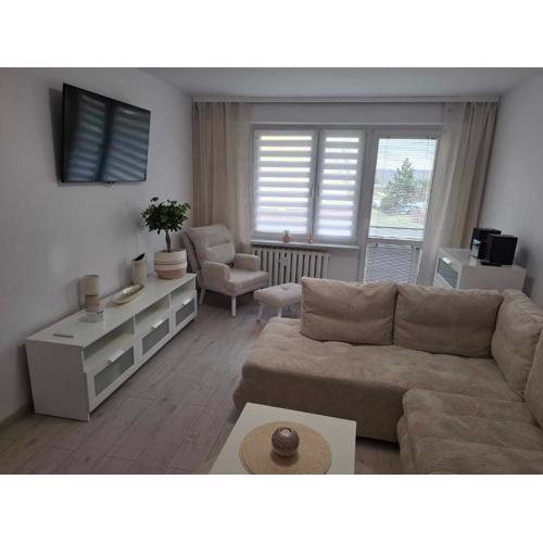 Apartament 50 m z balkonem na parterze