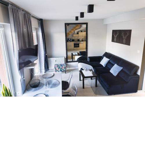Apartament 6 os, dwupoziomowy 56m2 z 2 balkonami