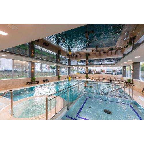 Apartament 6M Rewal w cenie basen, jacuzzi, siłownia, sala zabaw, free private parking, Park Rozrywki HOSSOLAND 30 minut