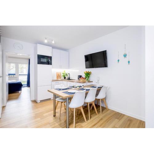 APARTAMENT 8B BLUE MARINE Poddąbie Basen Odkryty Brodziki Plac Zabaw