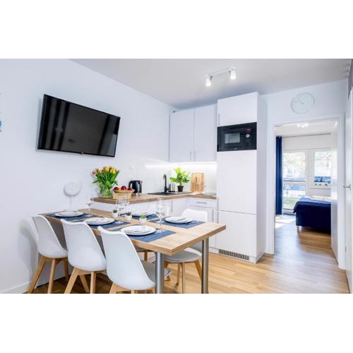 APARTAMENT 9B BLUE MARINE Poddąbie Basen Odkryty Brodziki Plac Zabaw