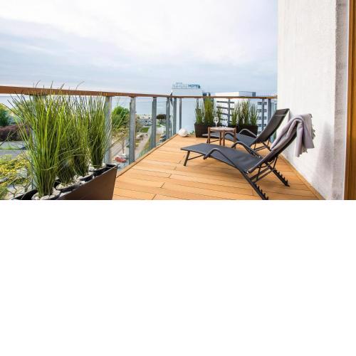 Apartament A605 Z WIDOKIEM na morze i TARASEM - 5D Apartments