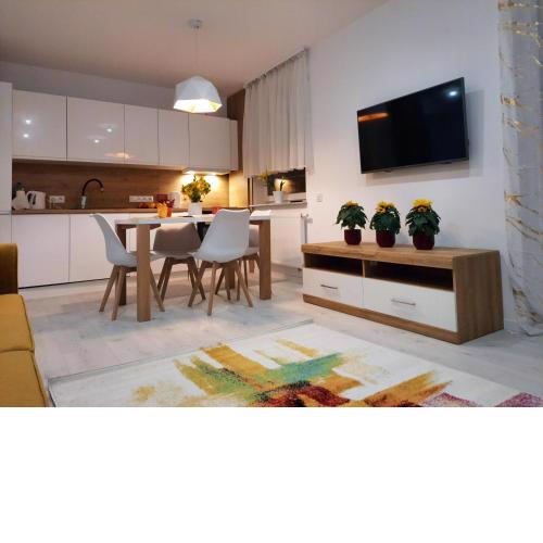 Apartament Amber Comfort z prywatnym miejscem parkingowym