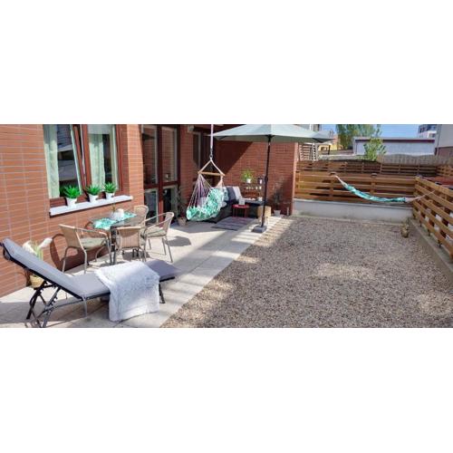 Apartament Amber z dużym tarasem