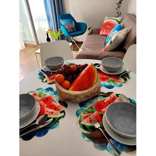 Apartament Arbuzowy Zachód Słońca