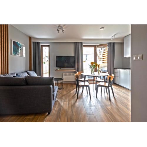 Apartament Baltic Park Stegna - taras
