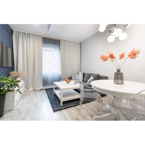 Apartament BIANCO w sercu Śląska