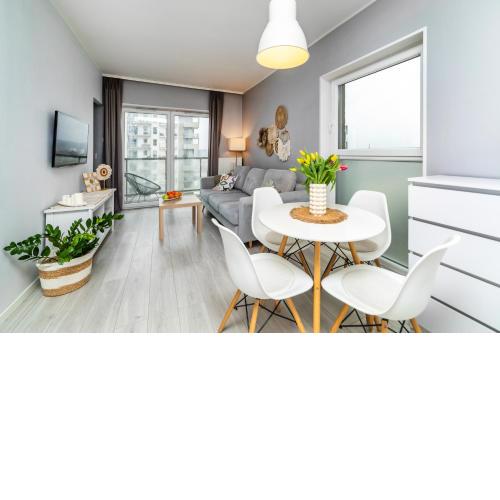 Apartament BOHO w Albatross Towers Gdańsk