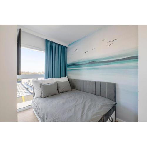 Apartament Centrum Wigury Parking Dostęp Na Kod Biały
