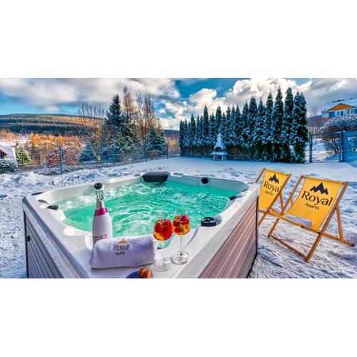 Apartament Cicha 11 VIP z JACUZZI, SAUNĄ i ogrodem by Royal Aparts