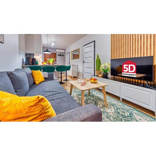 Apartament D19 z Basenem, Sauną, Jacuzzi Green Park Resort - 5D Apartments