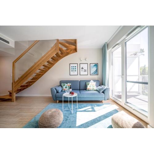 Apartament dwupoziomowy Jurata13 na półwyspie helskim