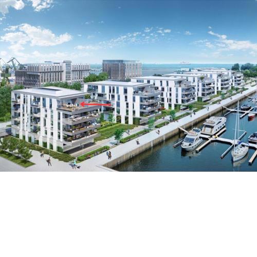 Apartament Faltom 26 Yacht Park z tarasem