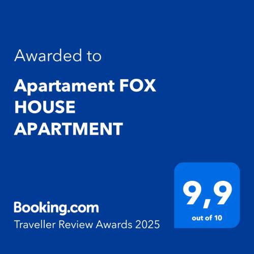 Apartament FOX HOUSE APARTMENT