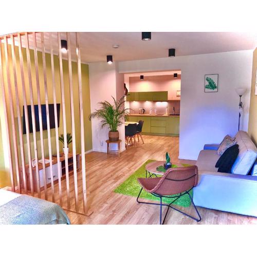 Apartament „Green Wall”