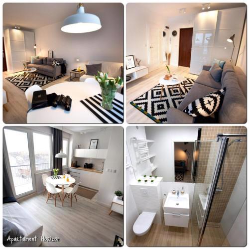 Apartament Horizon z widokiem na morze