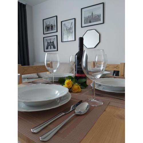 Apartament Irys Baltic Mare Kołobrzeg z prywatnym miejscem parkingowym
