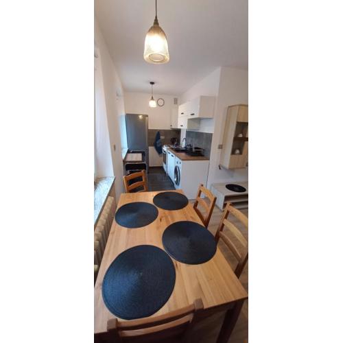 Apartament JUKI 2, obok Katowice Wynajem na doby, krótkoterminowy, 2 pokoje, możliwość dodatkowych dwóch osób na rogówce w salonie za dodatkową opłatą, 37m2,- po kapitalnym remoncie, Wifi