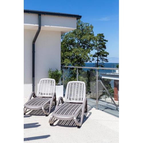 Apartament Klifowa z widokiem na morze i basenem