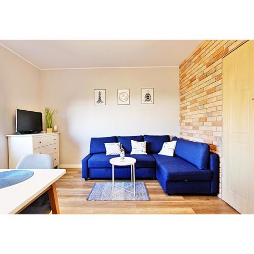 Apartament Kotwica z prywatnym miejscem w hali garażowej
