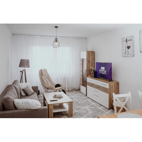 Apartament Kraju centrum z fotelem masującym
