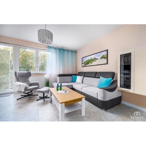 Apartament Lazure przy lesie-Słoneczne Tarasy Dziwnówek-SANNEL Apartments for rent