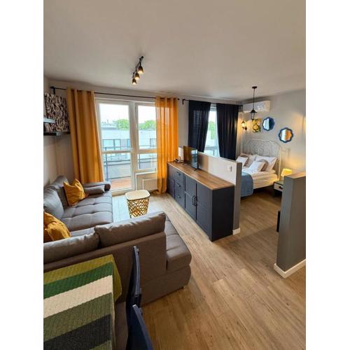 Apartament Lemon Loom przy Księżym Młynie - Klimatyzacja - FV - WiFI - Wejście na KOD