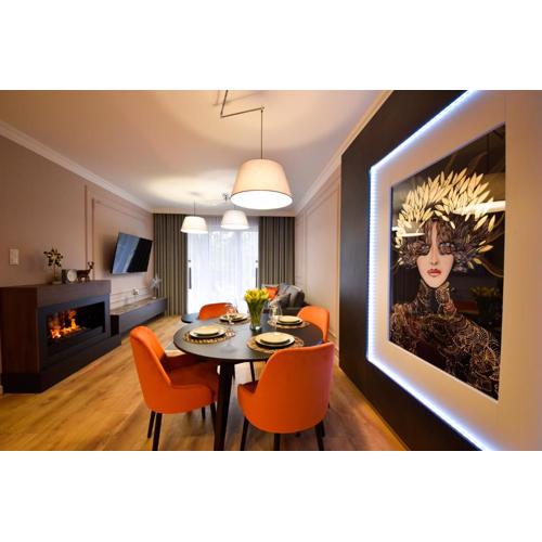 Apartament Leśny No 63 nad Zalewem z KOMINKIEM , GARAŻ w cenie
