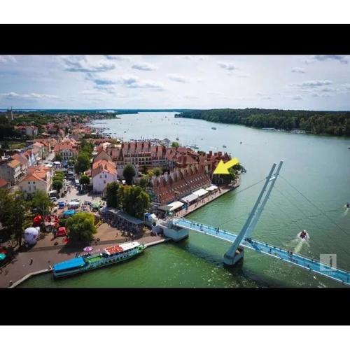 Apartament Mikolajki z widokiem na jezioro
