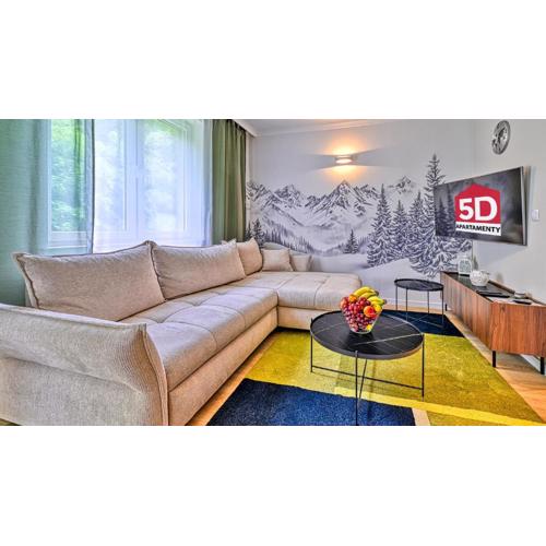 Apartament Na Zajęczniku z PRYWATNĄ SAUNĄ dla 8 osób - 5D Apartments