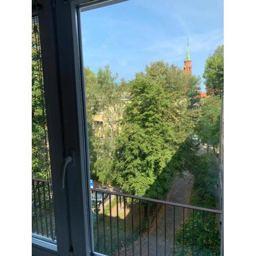 Apartament na zielonym Nowolipiu