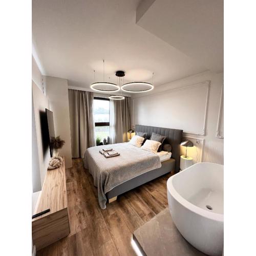 Apartament nad jeziorem Drwęckim Oaza