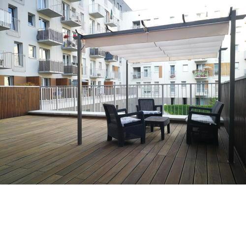 Apartament nad Odrą z tarasem
