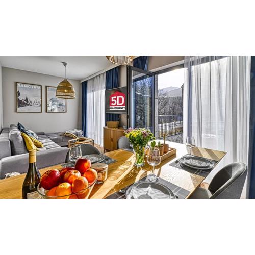 Apartament Orlik 007 z ogrodem I widokiem na Śnieżkę - 5D Apartments