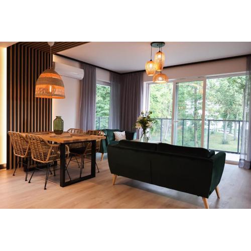 Apartament Panorama z widokiem na jezioro