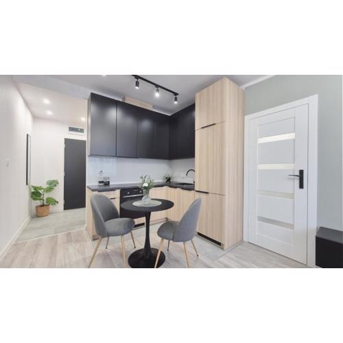 Apartament Piastowska przy plaży i parku Reagana