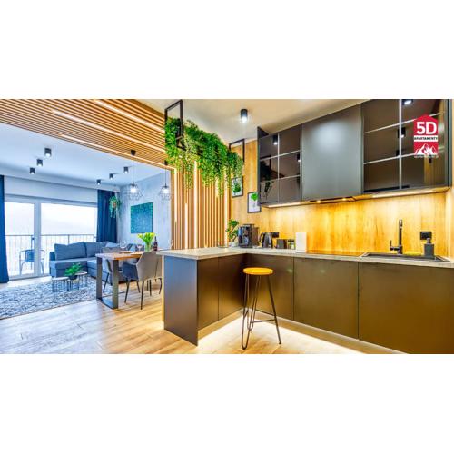 Apartament Plant Luxe z Sauną ogólnodostępną - 5D Apartamenty